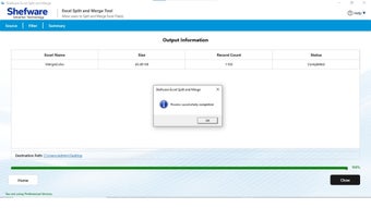 Image 0 for Shefware Excel Merge Tool