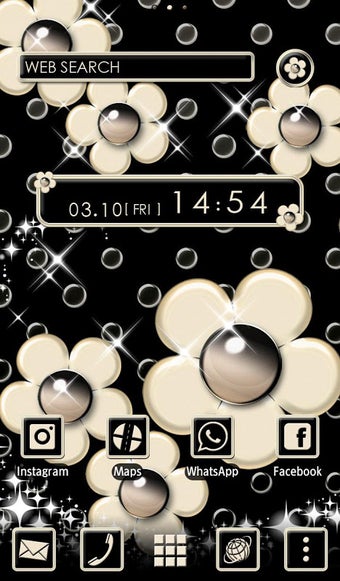 Imagen 0 para Flower Wallpaper Bubble D…