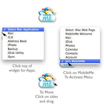 MobileMe button