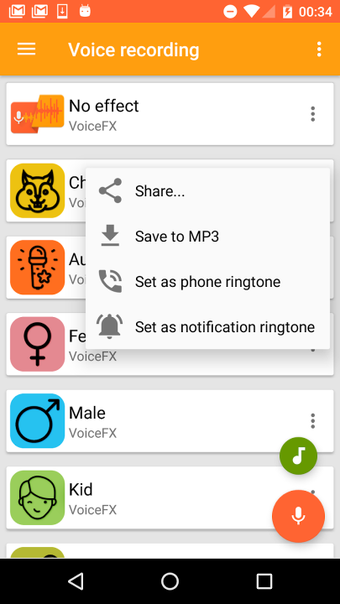VoiceFX - Voice Changer w…の画像0