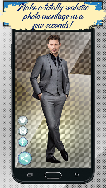 Imagen 5 para Formal Suits for Men - Fa…