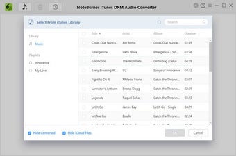 Immagine 3 per NoteBurner iTunes DRM Aud…