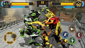 Robot Fighting Games Real Transform Ring Fight 3D