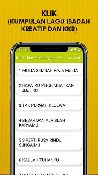 KLIK - Kumpulan Lagu Ibadah Kreatif dan KKR