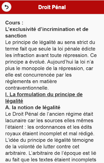 Imagen 0 para Cours de Droit Pénal