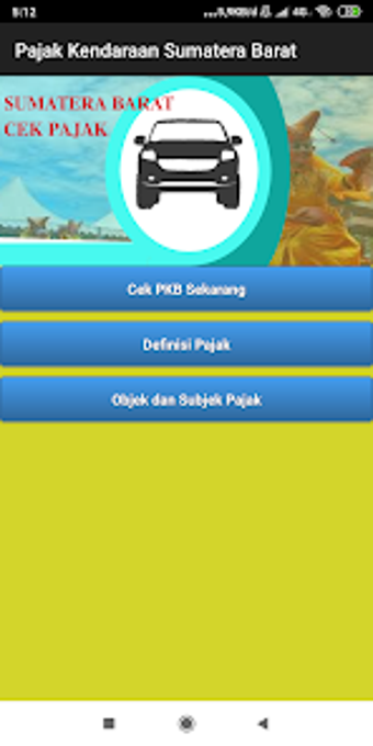 Image 0 for Cek Pajak Kendaraan Sumat…