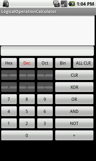 Image 0 for Logical operation calcula…