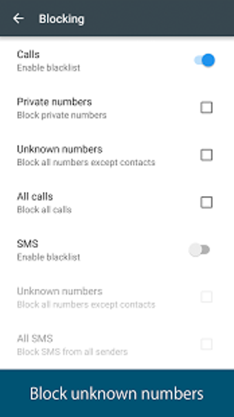 Bild 2 für Calls Blacklist - Call Bl…