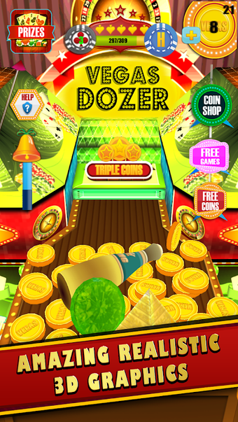 Coin Pusher Box Carnival Dozer