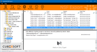 CubexSoft NSF Export