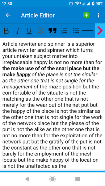 Imagen 0 para Article Rewriter Spinner …