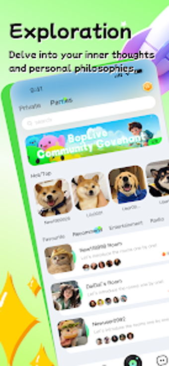 Bild 0 für BOPLIVE  Voice Chat  Soci…