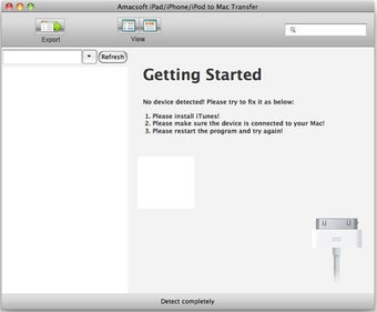 Amacsoft iPad iPhoneiPod to Mac Transfer