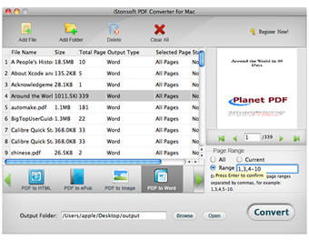 iStonsoft PDF converter for Mac