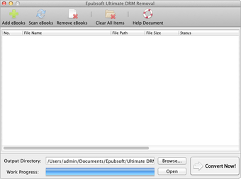 Epubsoft Ultimate DRM Removal for Mac