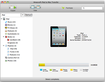 Image 0 for Amacsoft iPad to Mac Tran…