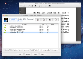 Image 0 for Mac Kindle DRM Removal