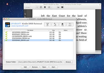 Bild 0 für Mac Kindle DRM Removal