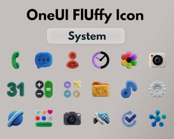 Obraz 0 dla OneUI Fluffy Icons