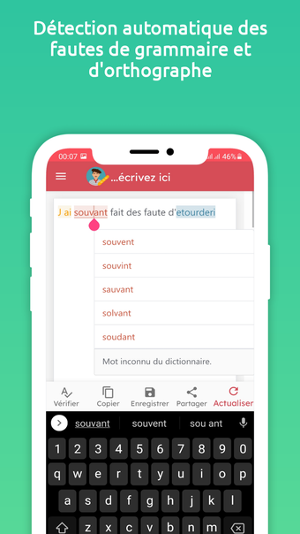 Télécharger Frenchy: French spelling and grammar Checker 7.800 pour ...