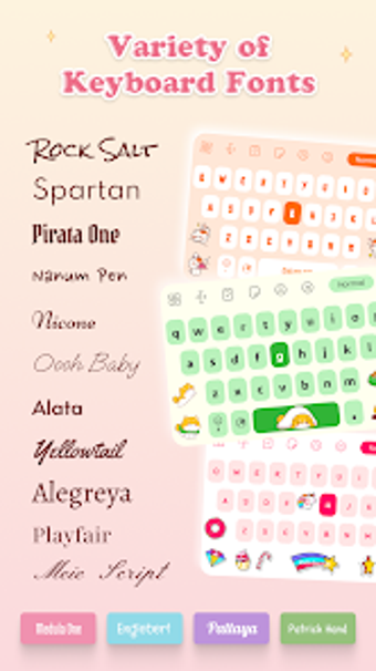 Bild 0 für Aa Font Keyboard: Theme F…