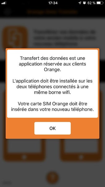 Orange data transferの画像0