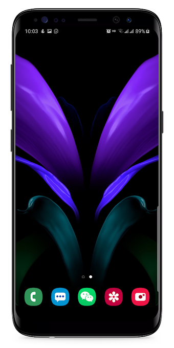 Galaxy Z Fold 2 Live Wall…的第0张图片