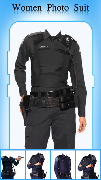 Women Police Photo Suit Editor - Fashion Police