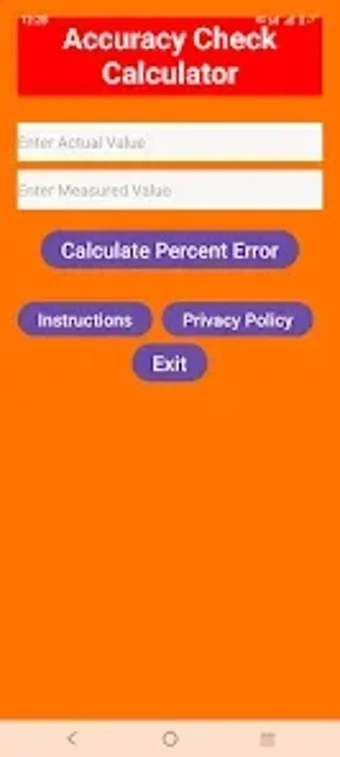 Image 0 pour Accuracy Check Calculator
