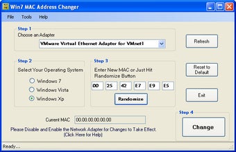 Obraz 2 dla Win 7 MAC Address Changer