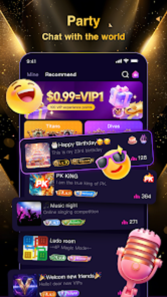 Vparty - Group Voice Chat…の画像0