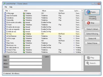 Immagine 1 per LyricsFetcher