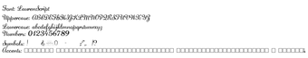 Obraz 0 dla Lauren Script