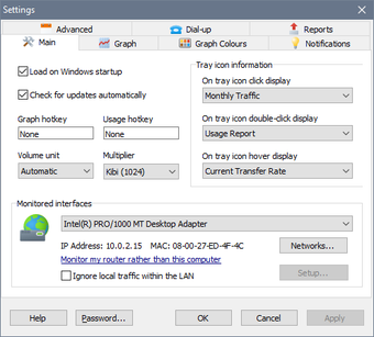 Image 1 for SoftPerfect NetWorx