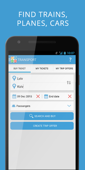 Immagine 0 per Train.Avia tickets.Carpoo…