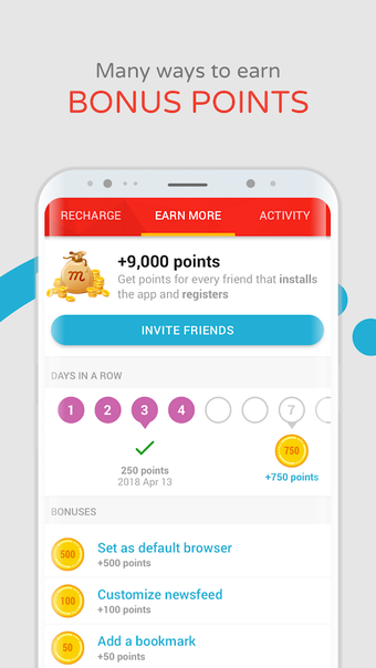 Obraz 2 dla mCent Browser - Recharge …