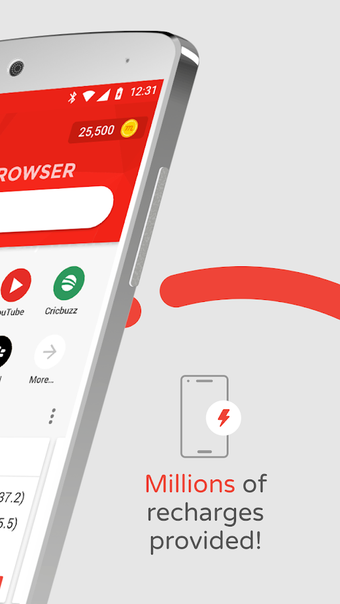 Obraz 1 dla mCent Browser - Recharge …