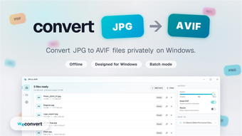 Image 0 pour JPG to AVIF