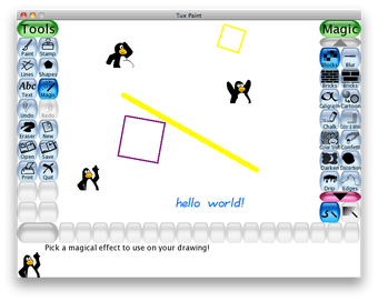 Tux for Kids (Tux Math, Tux Paint, Tux Typing) 3 games to develop