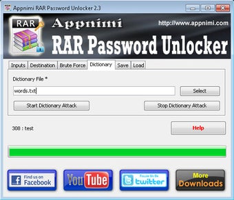 Appnimi RAR Password Unlocker