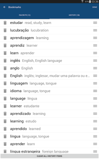 Bild 0 für Portuguese English Dictio…