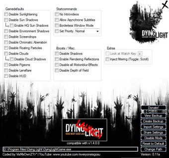 Dying Light Manager Screenshots 1