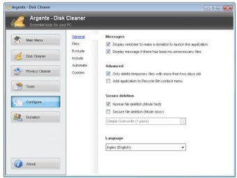 Obraz 0 dla Argente - Disk Cleaner