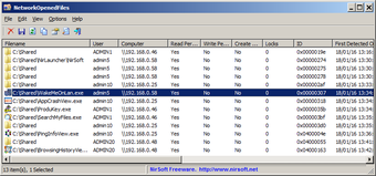 Image 0 pour NetworkOpenedFiles
