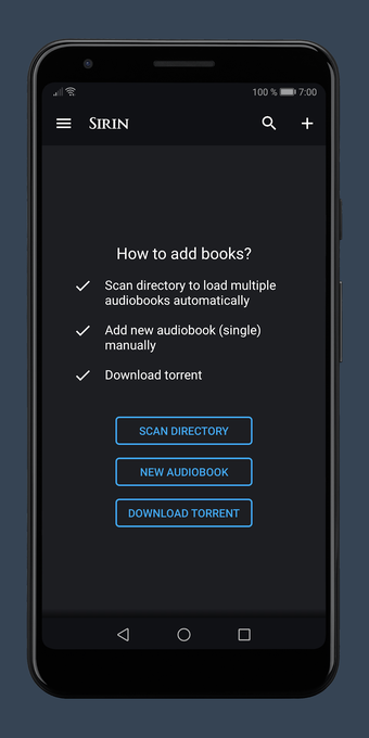 Bild 0 für Sirin Audiobook Player