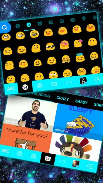 Immagine 0 per Galaxy 3D Keyboard Theme