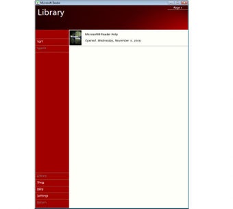 Image 0 pour Microsoft Reader