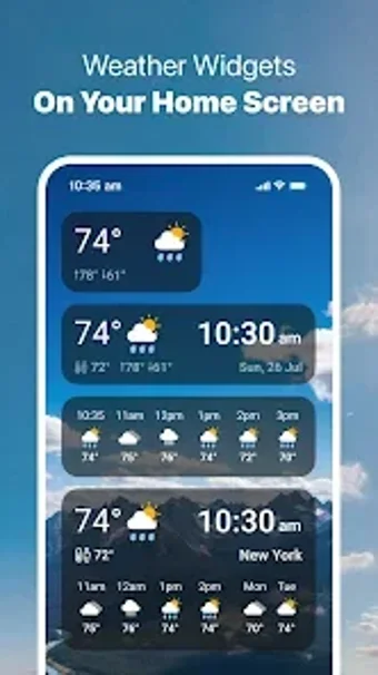 Imagen 0 para V Weather Widget: Forecas…