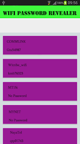 Wifi Password Revealer