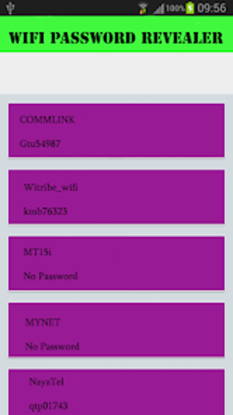 Image 0 for Wifi Password Revealer